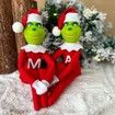 Christmas Grinch Plush Toy,32CM Grinch Stuffed ?Animal,Green Monster Plush Doll