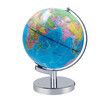 Educational Globe Illuminated World Stand LED Night Light Earth Map 23cm Constellation View 2in1 Interactive Geographic Learning Toy Discovery Tool Home Decor Gift