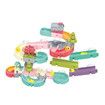 62 PCS Slide Bath fun Toys for 3+ Years Waterfall Shower Tracks Bathtub Toys Gift for Girls Boys
