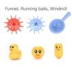 62 PCS Slide Bath fun Toys for 3+ Years Waterfall Shower Tracks Bathtub Toys Gift for Girls Boys