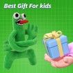 Rainbow Plush FRIEND Green monsters Plush Toys Soft Cute Stuffed Animal Doll, Best Gift for Boys and Girls 35cm