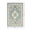 Area Floor Mat Rug Large Non Slip Soft Velvet Carpet Living Room Bedroom European Green Printing