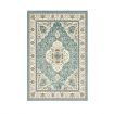 Area Floor Mat Rug Large Non Slip Soft Velvet Carpet Living Room Bedroom European Green Printing