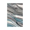 Large Floor Area Rug Mat Non Slip Carpet Living Room Bedroom Soft Velvet Abstract Line Style