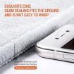 Large Carpet Area Rug Flooring Mat Living Room Bedroom Washable Non Slip Retro Rectangle Orange Print Velvet