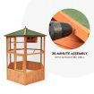 Petscene Bird Cage Aviary XL Size Wooden Cockatiel Budgie Pigeon Parrot Coop