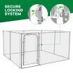 Dog Kennel Run Enclosure Rabbit Hutch Chicken Coop Pet Exercise Playpen Puppy Cage 230x230x122cm