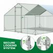 Chicken Coop Run Chook Pen Walk In Shelter Rabbit House Hutch Cat Dog Enclosure Bird Cage Large 300x400x195cm