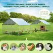 Chicken Coop Run Walk In Chook Pen Cage Shelter Cat Dog Enclosure Rabbit Hutch Bird House Extra Large 300x800x195cm