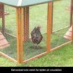 Pestscene XXL Size Wooden Chicken Coop Rabbit Bunny Hutch Pet Duck Cage Poultry House Animal Home with Nesting Box