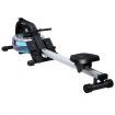 Genki Rower Machine Water Rowing Home Gym Sports Fitness Equipment Foldable LCD Monitor Training