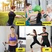 Resistance Band Set Exercise Bands with Door Anchor, Handles, Legs Ankle Straps for Muscle Training, Physical Therapy, Shape Body