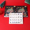 24 Pieces Christmas Countdown Calendar Charm Bracelet Jewelry Making Kit Tenn Girl Gift