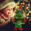 Electric Singing and Dancing Plush Toy Funny Christmas Tree Mimicking Toys Xmas Gifts for Toddlers Kids (Dance)