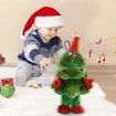 Electric Singing and Dancing Plush Toy Funny Christmas Tree Mimicking Toys Xmas Gifts for Toddlers Kids (Dance)