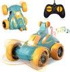 RC Cars 360° Spins Flips 4-Wheel Drive with Lights& Music Kids Stunt Car Toys Kids Gifts Age 3+