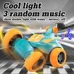 RC Cars 360° Spins Flips 4-Wheel Drive with Lights& Music Kids Stunt Car Toys Kids Gifts Age 3+