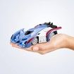 Remote Control Wall Climbing Car RC Stunt Car Toys with 360°Rotating Dual Model Toys for Age 6+ Boys Girls Gift (Blue)