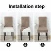 Dining Chair Covers Stretch Chair Covers Parsons Chair Slipcover Chair Covers for Dining Room Set of 2, Khaki