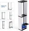 Host Game Disk Tower Storage Rack Store 36 Game Discs For PS4 PS5 Switch XboxOne