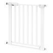 Dog Safety Gate Pet Adjustable Safe Fence Barrier Kids Security Guard for Stairs 77cm White