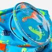 Drawstring Gym Backpack Swim Bag Yogo Bags Waterproof Draw String Sackpack Beach Sport for Girls Boys Swiming (Blue)