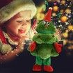 Electric Singing and Dancing Plush Funny Christmas Tree Mimicking Toys Gifts for Toddlers Kids