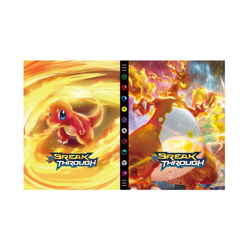 432 Cards Pokemon Album Book Collection Holder Pocket AnimeBinder Folder Gift For Kids 47X31CM
