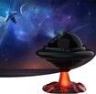 HD Galaxy Star Projector Starry Sky Night Light Rechargeable Rotating Nightlights