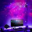 HD Galaxy Star Projector Starry Sky Night Light Rechargeable Rotating Nightlights