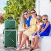 2 Piece Luggage Set Carry On Travel Hard Shell Suitcases Traveller Travelling Rolling Trolley Checked Vanity Bag Lightweight