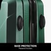 2 Piece Luggage Set Carry On Travel Hard Shell Suitcases Traveller Travelling Rolling Trolley Checked Vanity Bag Lightweight
