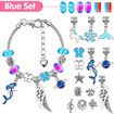 112 Pcs Charm Bracelet Jewelry Making Kit DIY Charm Arts and Crafts Gift Set for Teen Kids Ages 5+ Birthday, Holiday