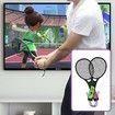 Switch Sports Accessories Bundle - 12 in 1 Family Accessories Kit for Switch Sports Games:Tennis Rackets,Sword Grips,Golf Clubs,Wrist Dance Bands,Joy-con Wrist Band