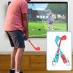 Switch Sports Accessories Bundle - 12 in 1 Family Accessories Kit for Switch Sports Games:Tennis Rackets,Sword Grips,Golf Clubs,Wrist Dance Bands,Joy-con Wrist Band
