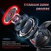 Wireless Gaming Headset with Microphone for PC PS4 PS5 Playstation 4 5, 2.4G Wireless Bluetooth USB Gamer Headphones with Mic for Laptop Computer