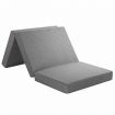 Trifold Foam Mattress Foldable Sofa Bed Camping Floor Portable Sleeping Mat Cushion with Removable Cover Cot Size