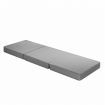 Single Foam Mattress Trifold Sofa Bed Foldable Sleeping Camping Floor Portable Mat Cushion with Removable Cover