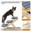 Dog Pet Ramp Stair 3 Steps for Bed Car Couch Sofa Puppy Cat Ladder Folding 4 Height Adjustable Portable 2 in 1 Indoor Outdoor