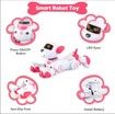 RC Robot Electronic Dog Pets Programmable Interactive Smart Dancing Walking Voice Control Gifts for Kids Age 3+(Pink)