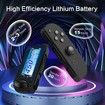 Switch Joy Cons Wireless Replacement Controller for Motion Dual Vibration Black Gaming Accessories
