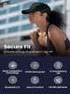 Bone Conduction Headphones,Upgraded Open-Ear Wireless Bluetooth Sport Headphones with Microphones,8Hr Playtime,Waterproof Wireless Earphones