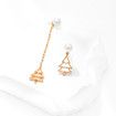 Christmas Jingle Bell Pierced earrings Xmas Gift Jewelry
