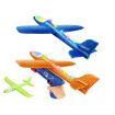 3 Pack Airplane Launcher Toys,2 Flight Modes LED Foam Glider Catapult Plane Toy for Boys,Outdoor Flying Toys Birthday Gifts for Boys Girls Age3+