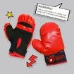 Punching Bag for Kids,Adjustable Kids Punching Bag with Stand,Boxing Bag Set Toy for Boys & Girls,Age 3+ (Red Black)