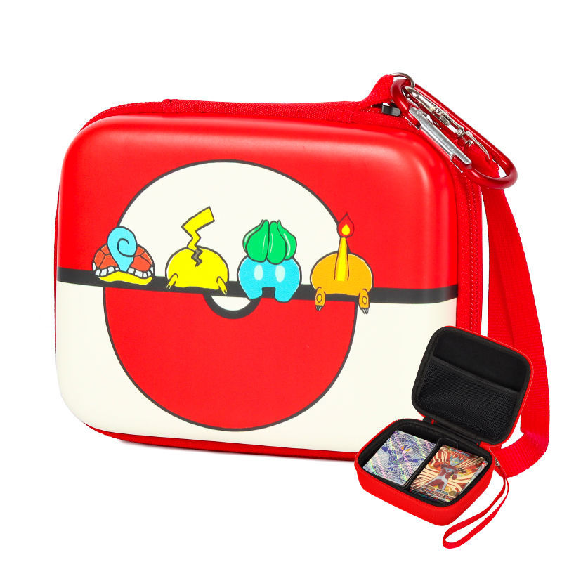 Carrying Case for Pokemon Trading Cards, Fits Magic MTG Cards and Pokemon, Holds 200+ Cards