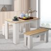 Dining Room Table Kitchen Coffee Tea Dinner Breakfast Living Room Office Working Furniture Decor 4 Seater Pub Bistro Restaurant Cafe Modern