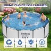 Bestway Premium Round Pool Set Above Ground Luxury Swimming Bath Spa 3.66m x 1.22m