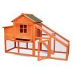 Large Chicken Run Coop Cage Rabbit Hutch Hen Duck House Backyard Outdoor Wooden