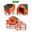Large Chicken Run Coop Cage Rabbit Hutch Hen Duck House Backyard Outdoor Wooden
